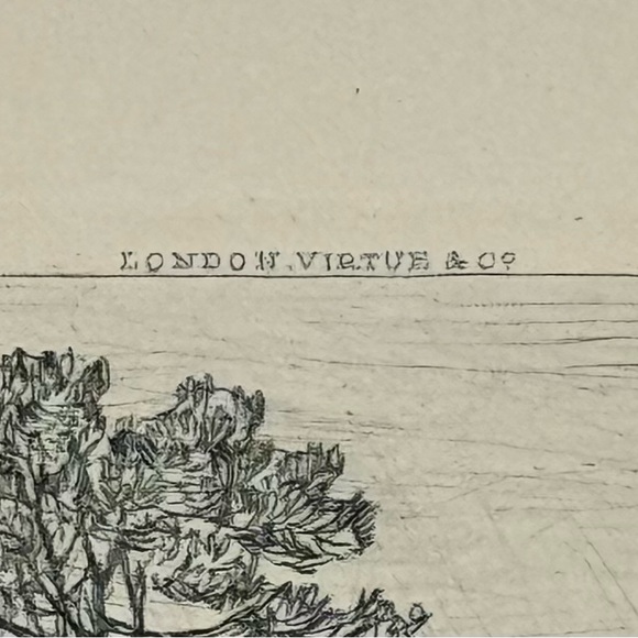 Original Etching “The End of the Forty Five Rebellion” by William Hole, 1882 - Picture 4 of 8